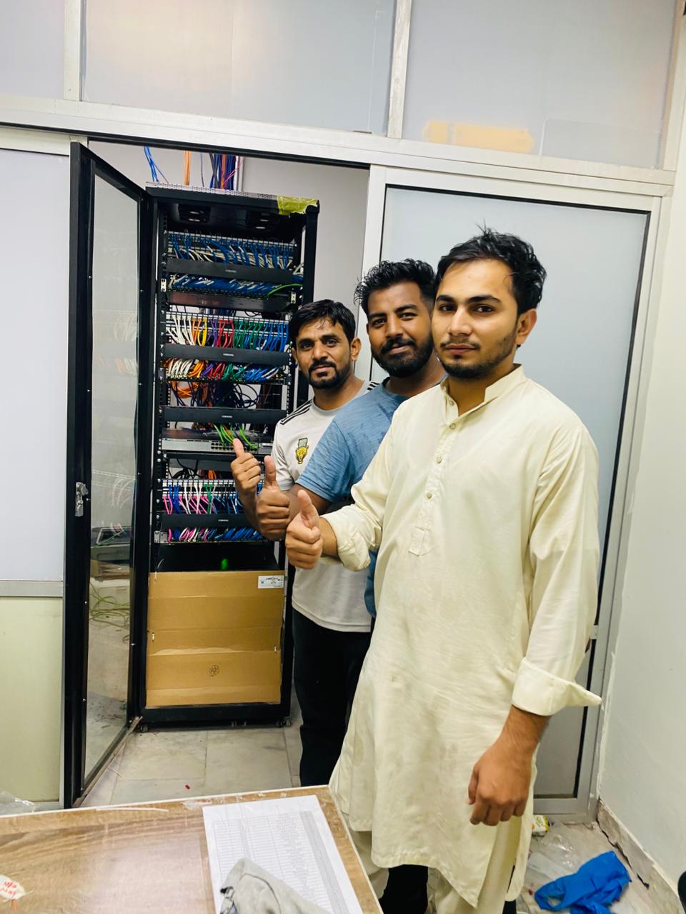 Switch & router commissioning